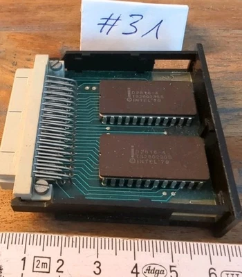 1x INTEL PLATINE CARD + 2x IC  D2816-4 VINTAGE v. 1979er PROMODUL-M  - Image 1 of 4