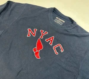 Vintage Champion NYAC New York Athletic Club Sweatshirt - Size LARGE - Picture 1 of 5