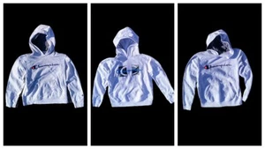 Boy's Size Large Lot Of 3 Champion Hoodie Sweatshirts Tops Kids Youth Bundle L - Picture 1 of 13