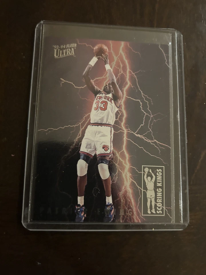 1993-94 Fleer Ultra #3 Scoring Kings - Patrick Ewing HOF - Image 1 of 2