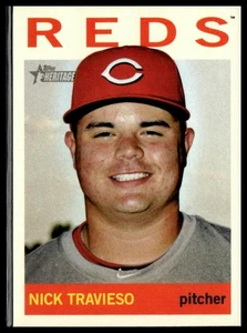 2013 Topps Heritage Minor League #116 Nick Travieso - Picture 1 of 2