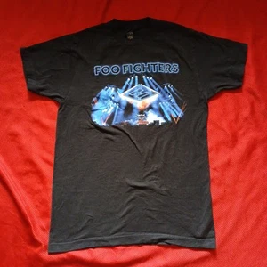 T-shirt nera Foo Fighters Concrete and Gold 2018 World Tour concerto uomo media - Foto 1 di 5