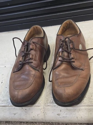 Zapatos de golf Nike usados de colección de cuero marrón para hombre talla 8,5 Foto 1 de 4