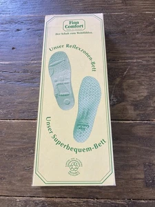 Finn Comfort Hard Footbed Women Insoles Size 37 Made in Germany Brand New w Box! - Picture 1 of 4
