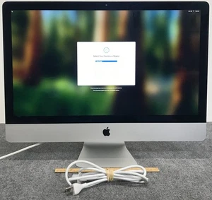Apple iMac A2115 MRR02LL/A 2019 27" i5-8600 8GB 1.03TB Apple Fusion Drive, As Is - Picture 1 of 6