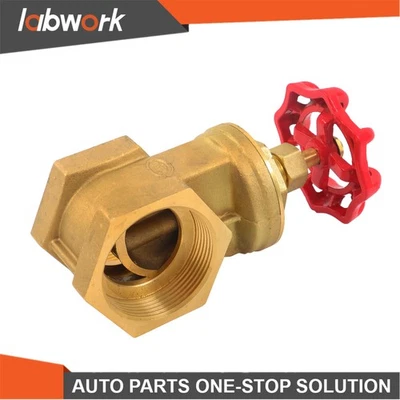 Labwork 2-1/2 Inch Brass Gate Valve DN65 NPT Female Connection - Image 1 of 4