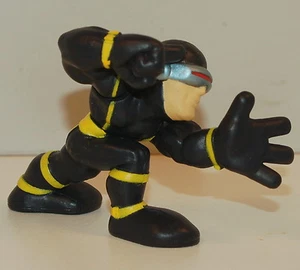Black Yellow Cyclops Scott Summers 2007 2" Marvel X-Men Hasbro Super Hero Squad - Imagen 1 de 2