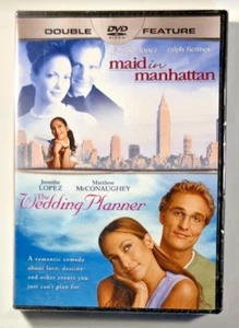 Maid in Manhattan-The Wedding Planner DVD Double Feature 2013 Jennifer Lopez New - Picture 1 of 4