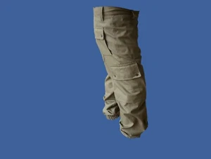 Spanish Military M67 Combat BDU Fatigue Pants Spain Khaki VTG 1960s Nos - Picture 1 of 14
