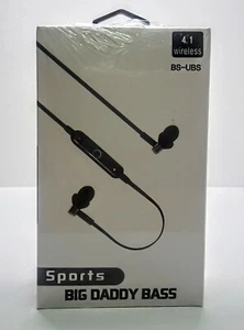 BIG DADDY BASS SPORTS 4.1 AURICOLARI WIRELESS - NERO - Foto 1 di 4