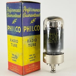(1) Tested Philco 7AD7 Tube with Box Date Code U3 Power Pentode Loktal Tube - Picture 1 of 8