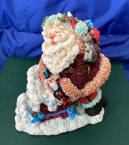 Vtg 1995 Possible Dreams Ltd Crinkle Claus Rooftop Santa 659006 - Pre-owned - Picture 1 of 6