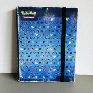 2014 Pokemon TCG Ultra Pro 360 Carpeta de Cartas Azul Siluetas Álbum Carga Lateral - Imagen 1 de 5