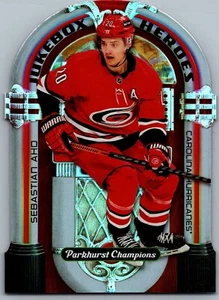22-23 PARKHURST CHAMPIONS JUKEBOX HEROES - SEBASTIAN AHO #JH-11 HURRICANES - Picture 1 of 2