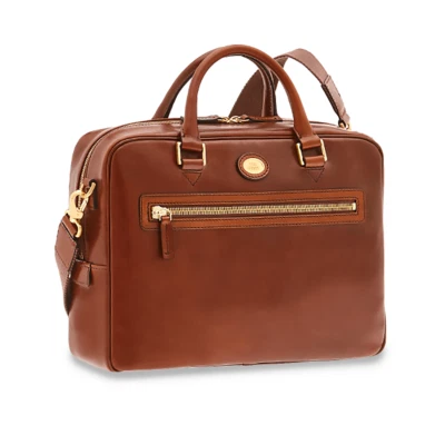 The Bridge Woman Briefcase Story Line Black Leather Business Bag 06370101-20 - Image 1 of 4