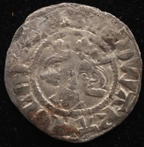 KAPPYSCOINS  G5968 GREAT BRITAIN EDWARD I 1272-1307  SILVER ONE PENNY PENCE - Picture 1 of 2
