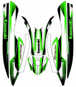 Moto acuática Kawasaki SX-R 800 2003-2012 / Envolturas gráficos / Juego de calcomanías / Pegatinas - Imagen 1 de 1