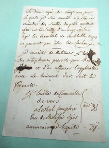 ANTOINE DUBOIS Autographe Signé 1817 CHIRURGIEN NAISSANCE ROI DE ROME NAPOLEON - Imagen 1 de 2