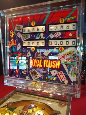 Máquina de pinball Royal Flush 1976 Foto 1 de 4
