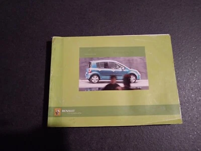 Manuale uso e manutenzione Renault Modus - Immagine 1 di 2