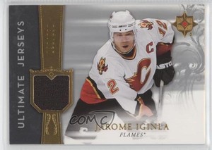 2006-07 Ultimate Collection Ultimate Jerseys /200 Jarome Iginla #UJ-JI HOF