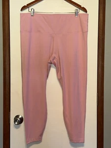 Neu ohne Etikett Nike rosa 7/8 Dri-Fit hochtaillierte Leggings Größe 2X - Bild 1 von 12
