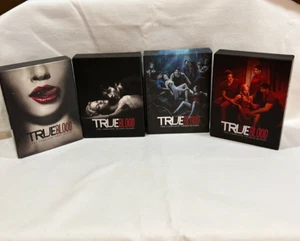 True Blood Season 1 2 3 4 DVD Complete Seasons 1-4 HBO TV Series - Picture 1 of 5
