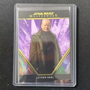 💰2024 TOPPS STAR WARS MASTERWORK PURPLE /50 LUTHEN RAEL - Picture 1 of 1