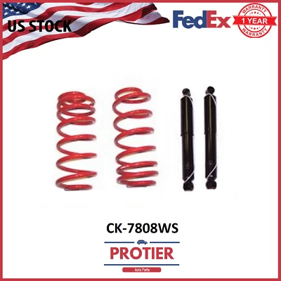 Air Bag to Coil Spring Conversion Kit & Shocks Rear for Expedition Navigator 2WD - Image 1 of 2