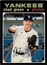 2020 Heritage High Number Base #552 Chad Green - New York Yankees!