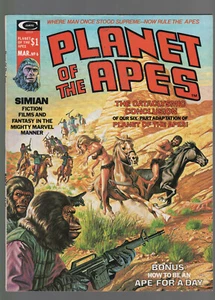 Revista El planeta de los simios #6 en estado bastante bueno/casi nuevo - Imagen 1 de 2