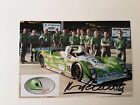 Henri Pescarolo Vintage Le Mans Team Issued Postcard Grand Prix F1 signed photo