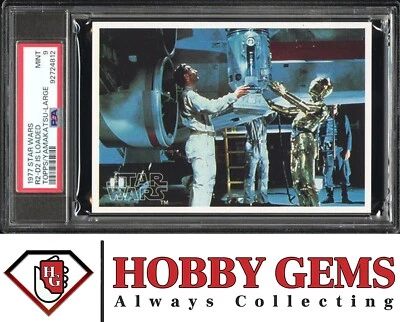 R2-D2 PSA 9 1977 Topps Yamakatsu Star Wars Large R2-D2 Is Loaded C5 - Image 1 of 2