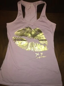 Lavander Express Womens Tank Top Small Mesh Back Made In Sri Lanka - Picture 1 of 6