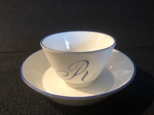 Meissner Porzellan Tasse mit Unterteller Marcolini Zeit 1774 bis 1814 - Bild 1 von 11