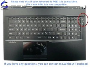 New For MSI GL75 9SE 9SD 9SFK 9SGK Upper Case Palmrest Cover With Keyboard - Picture 1 of 6