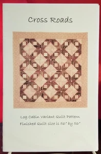 Cross Roads Quilt Pattern - Edyta Sitar - 2005 - Wäschekorb - Blockhaus Var - Bild 1 von 3