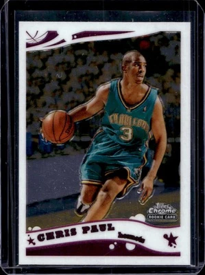 2005-06 Topps Chrome Chris Paul Rookie RC #168 - Image 1 of 2