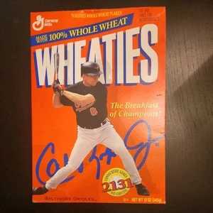 CAL Ripken JR COMMEMORATIVE WHEATIES BOX - UNOPENED - Picture 1 of 4