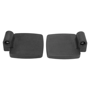 2pcs Rollstuhl Fußstützen Professionelle Kunststoff-Ersatz Rollstuhl Fußplatt CH - Bild 1 von 22