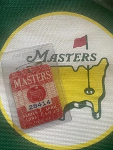 1981 ~MASTERS BADGE~AUGUSTA NATIONAL~TOM WATSON WINS!! - Picture 1 of 2
