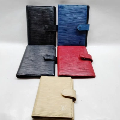 SIN TARIFA Louis Vuitton Diario Cubierta Estuche para Tarjetas Juego de 5 Negro Epi 2454068 Foto 1 de 4