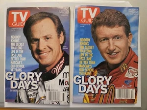 2er Set TV Guide NASCAR Glory Days Wallace Elliott 2000 Aug 12 - Bild 1 von 6