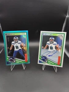 2025 Score Die-Cut #268 Coby Bryant 9/10 & Autographed Base Card - SEAHAWKS - Picture 1 of 4