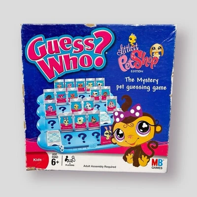 Littlest Pet Shop Adivina quién Juego Completo Excepto Score Sliders 2008 Foto 1 de 4