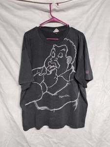 Fubu Platinum Gray Vintage T Shirt Fat Albert Cartoon Size 2XL - Picture 1 of 7
