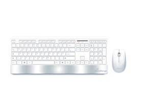 Funk Tastatur und optische Maus Set Wireless kabellos Spritzwasserschutz - Bild 1 von 5