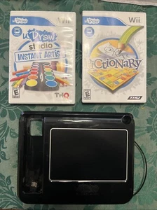 Nintendo Wii u-Draw Studio Instant Artist/Pictionary/Schwarz Zeichentablet - Bild 1 von 5