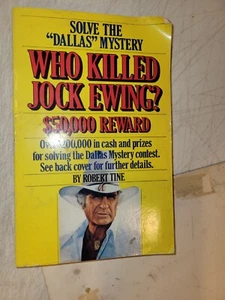 Who Killed Jock Ewing? by Tine, Robert Book The Fast Free Shipping - Picture 1 of 3