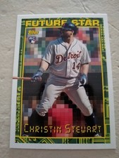 2019 Topps Archive Future Star Christin Stewart #FS-14 Tigers